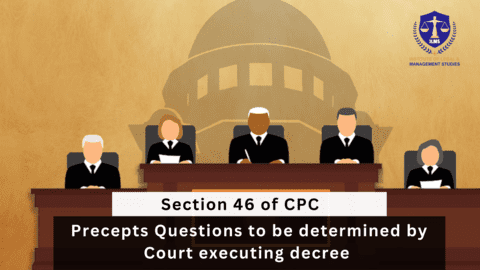 What is Section 46: Understanding Precepts and Court-Determined Questions in Decree Execution