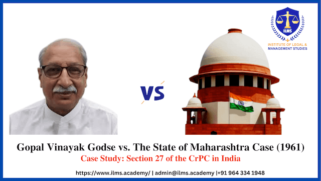 Gopal Vinayak Godse vs. The State of Maharashtra 1961