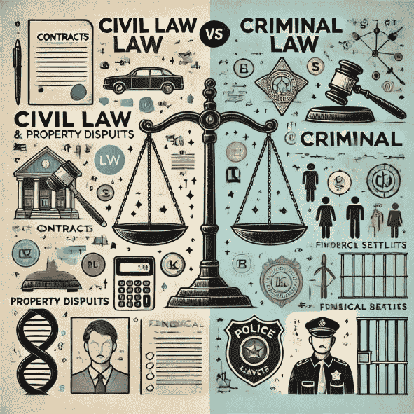 Civil vs. Criminal Law: A Comparative Analysis