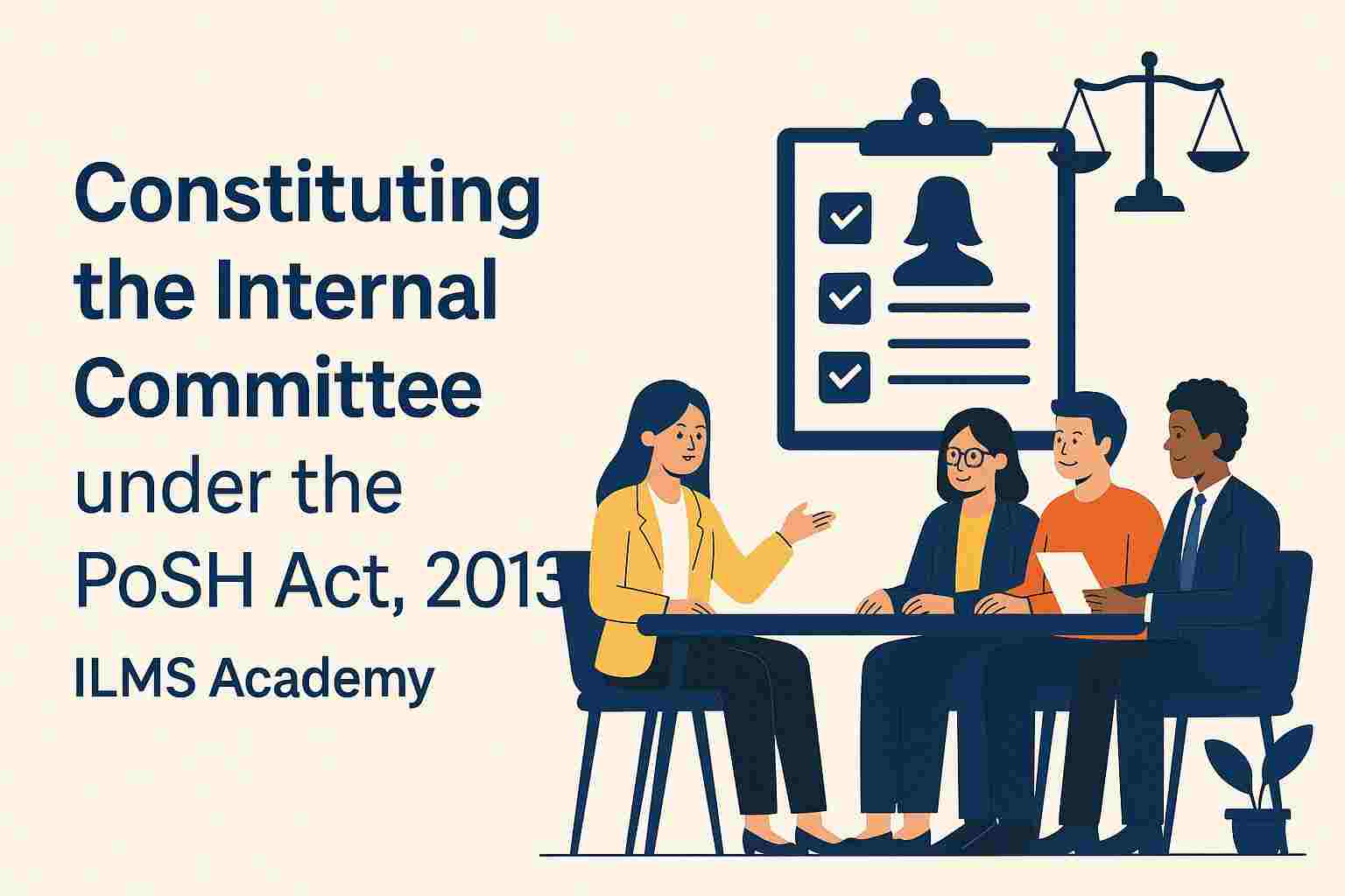 Constituting the Internal Committee under the PoSH Act, 2013