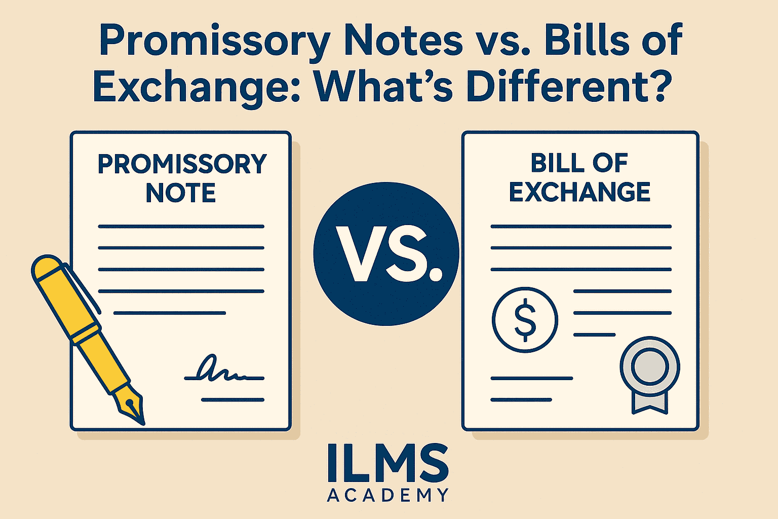 Promissory Notes vs. Bills of Exchange: Whatâs the Difference?